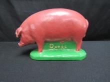 DUROC PINK PLASTER PIG