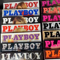 Box of approx. 20 Playboy adult entertainment magazines 1997-2004