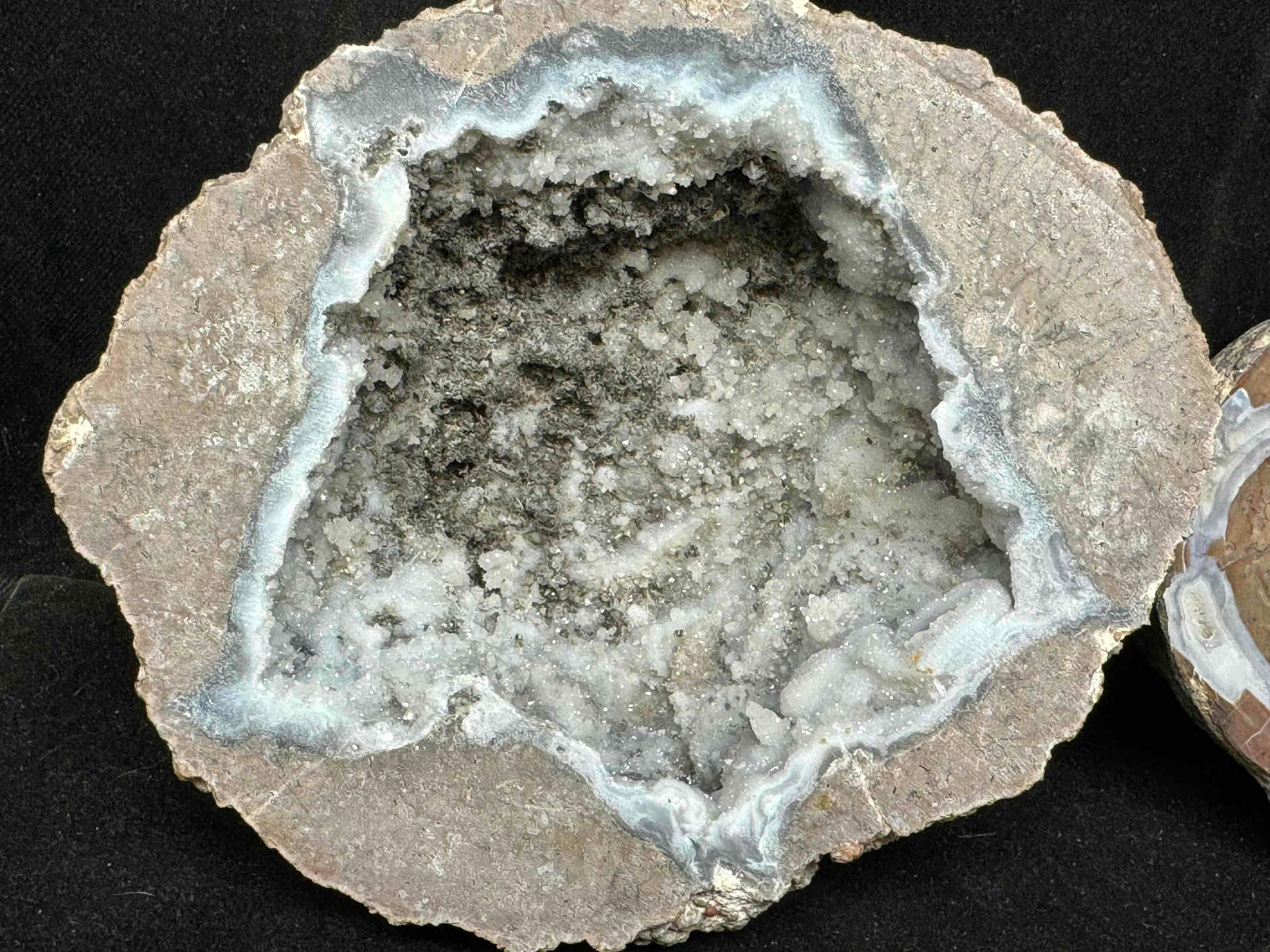 Pair of Large Geode Halves 3.4lb