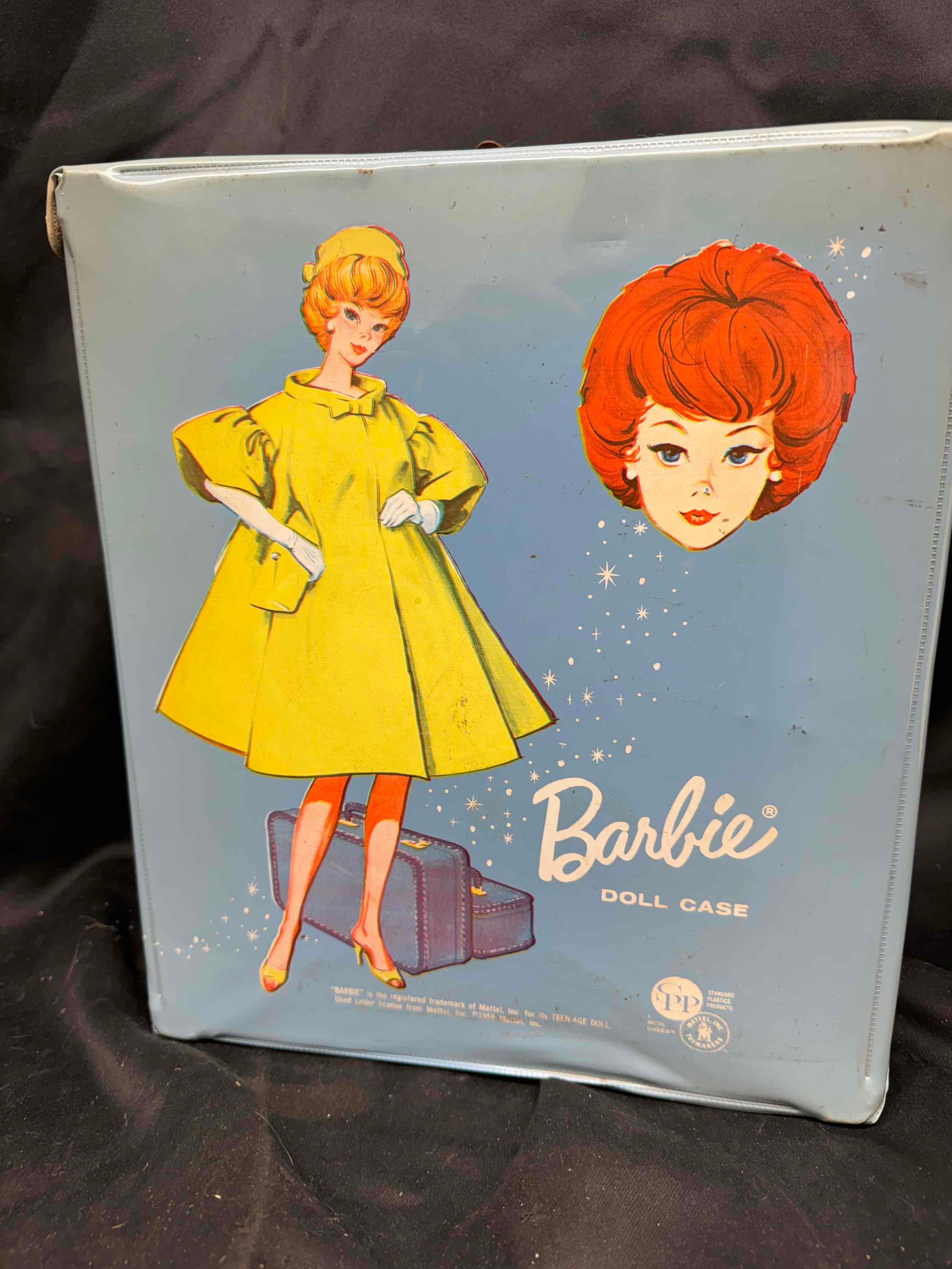 Vintage 1960s Barbie Cases and Penny Brite Doll