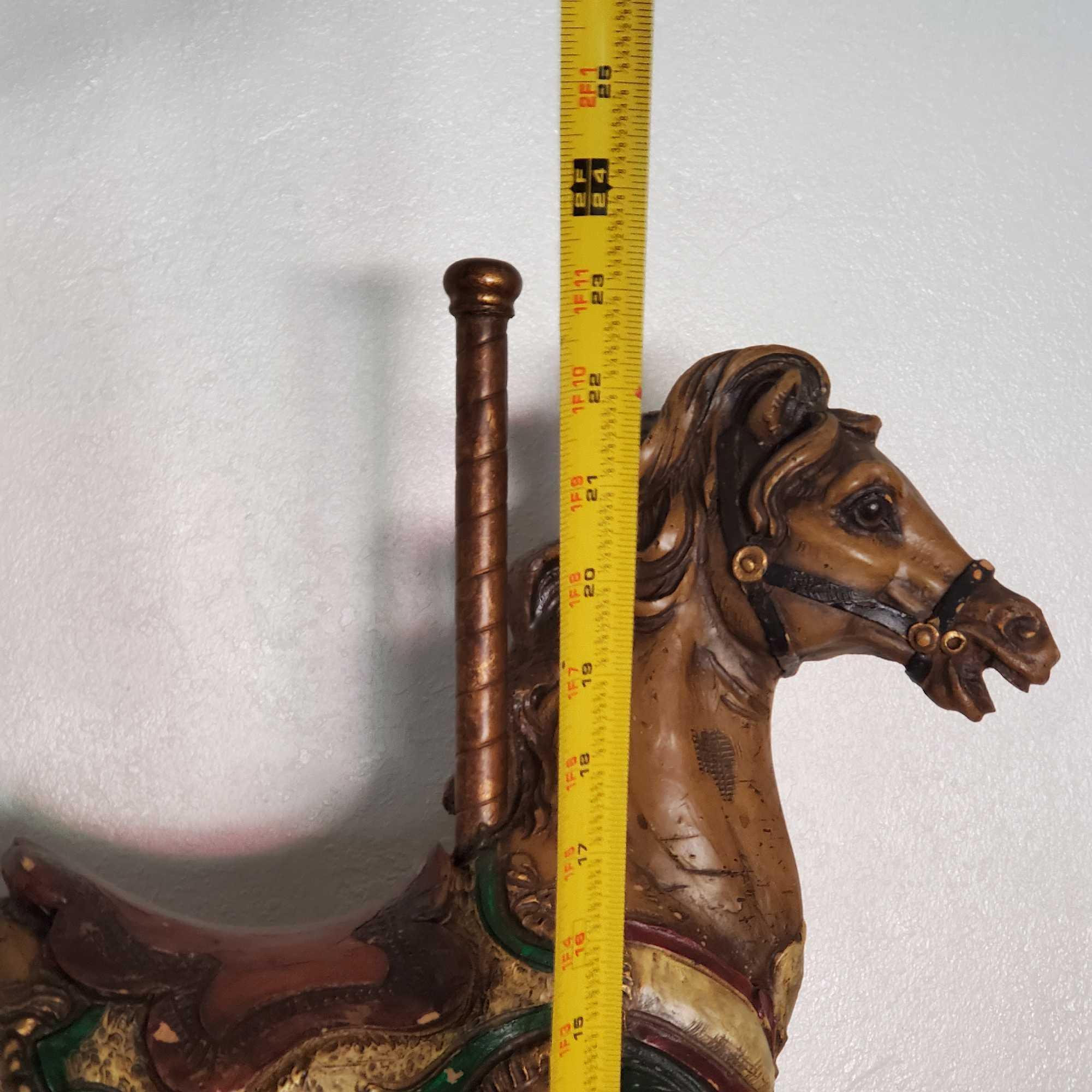 Large carousel horse