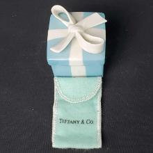 Small Tiffany and Co. porcelain trinket/jewelry box