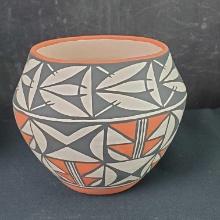 Vintage Acoma Pottery Bowl by Norma Jean