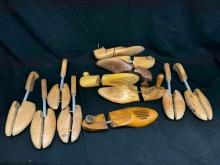6 Pairs of Vintage Shoe Stretchers Sizers