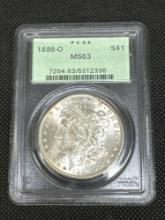 PCGS MS63 1898-O Morgan Silver Dollar