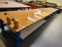 24ft long wooden table