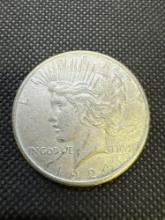 1924 Silver Peace Dollar 90% Silver Coin