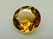 1.7ct Brillant Cut Citrine Genstone