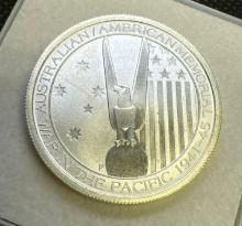 2013 War In The Pacific 1/2 Oz .999 Fine Silver Bullion Coin