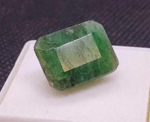 Emerald Cut Green Emerald Gemstone 10.35ct