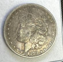 1878 Morgan Silver Dollar 90% Silver Coin 26.50 grams