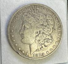 1879 Morgan Silver Dollar 90% Silver Coin 26.43 Grams