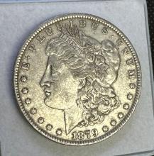 1879 Morgan Silver Dollar 90% Silver Coin 26.66 Grams