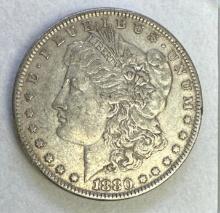 1880 Morgan Silver Dollar 90% Silver Coin 26.64 Grams
