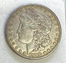 1900 Morgan Silver Dollar 90% Silver Coin 26.64 Grams
