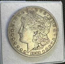 1884 Morgan Silver Dollar 90% Silver Coin 26.55 Grams