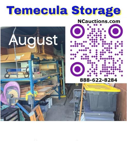 2024 August Temecula Storage Unit Auction