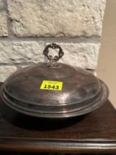 Vintage Silverplated Serving Dish