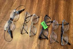 lot of prescription glasses