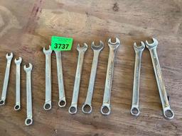 mixed lot of hyper tough combo wrenches