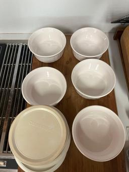 Corning ware bowls with lids