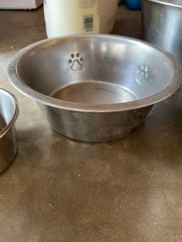 metal bowls