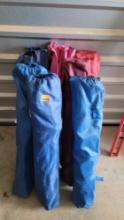 lot of camping chairs
