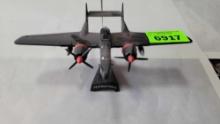 Model Black Widow Fighter Plane