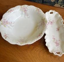 vintage plate and dish