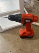 Battery powered electric drill