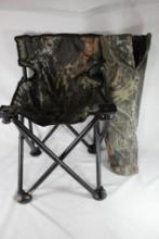 One small nylon camo chair. Used.