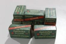 Nine boxes of Remington Kleanbore 22 Rem Autoloading 450 count total