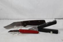 Henckels single blade folder with 2.25 inch blade. Imperial Pro Hunter folding lock back with 4.25