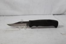 Kershaw folding hunter. 3.75 inch blade. Rubber lock back handle.