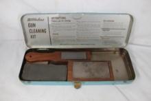 Western Field rifle cleaning metal case, but with 4 sharpening stones. Used.