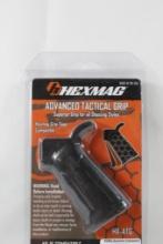One Hexmag AR-15 compatible adjustable grip. New, in package.