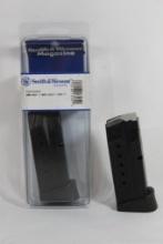 Two S&W M&P 9mm 12 round C magazines. One new in package and as new.