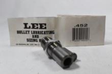 Lee bullet lube and resizing die for .452. Used, in good condition.