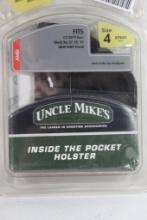Uncle Mike's size 4 inside pocket holster. In package.