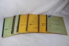 Ten spiral manuals for Winchester firearms. All are for different firearms. Used.