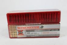 Two boxes of Winchester Super-X 22 LR 40gr. One HP and one RN. New, count 200.