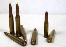 270 Winchester reloads, also six factory 30-30 rounds