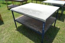 4' X 5' Metal Frame Table