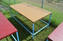 3' X 6' Metal Frame Table