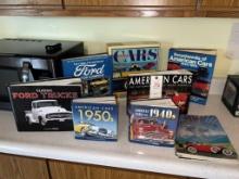 Classic car hard back books