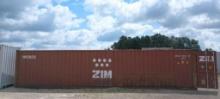 40ft Red Shipping Container