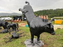 Bucking Bull Statue