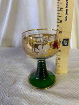 Vintage Arcoroc France Stemmed Glass
