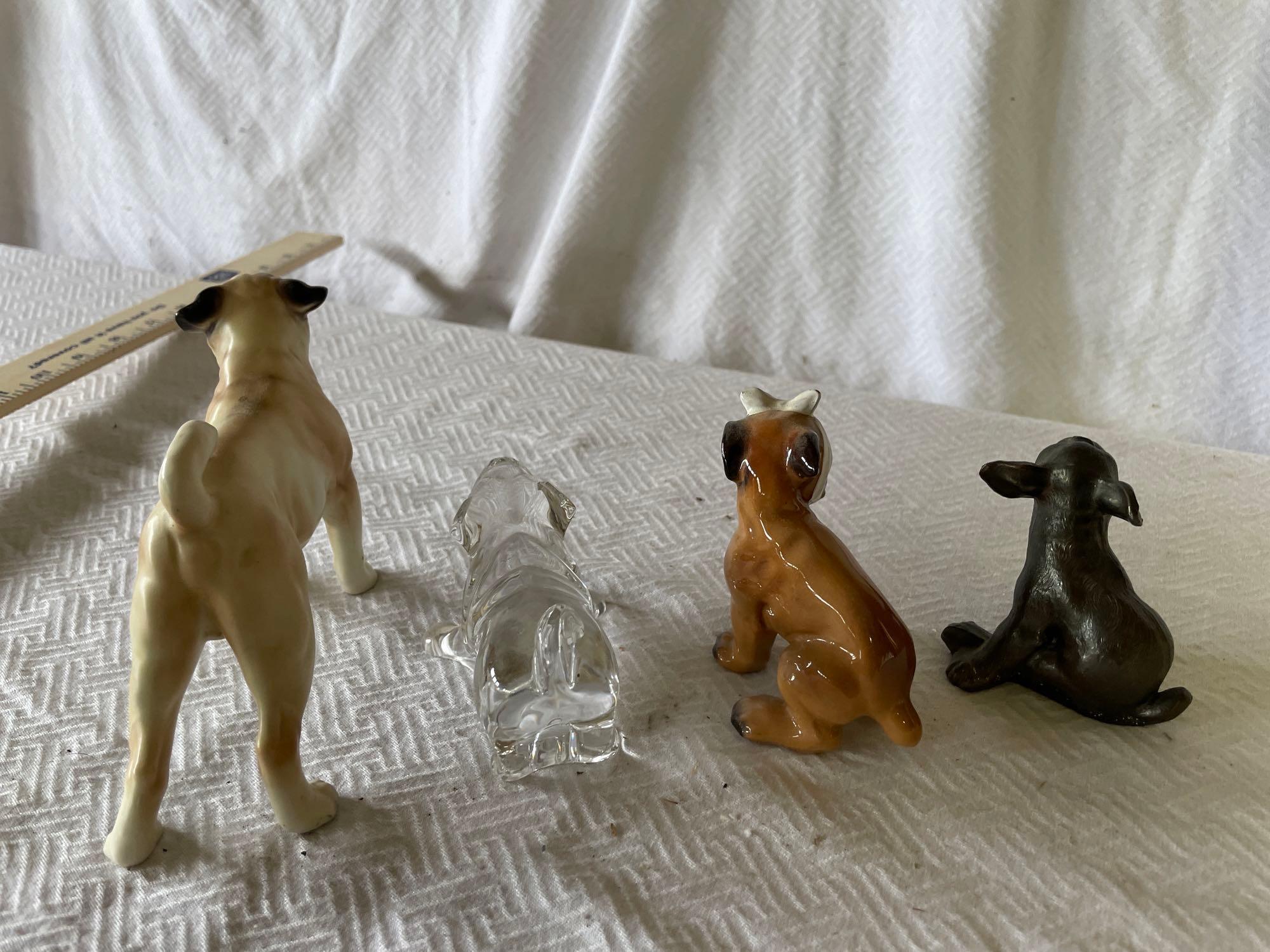 Assorted Pug Figurines