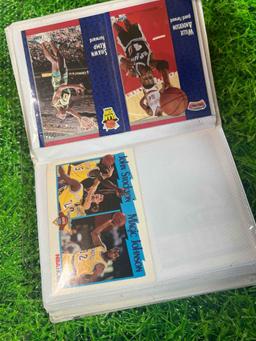 vintage 80s 90s basketball cards